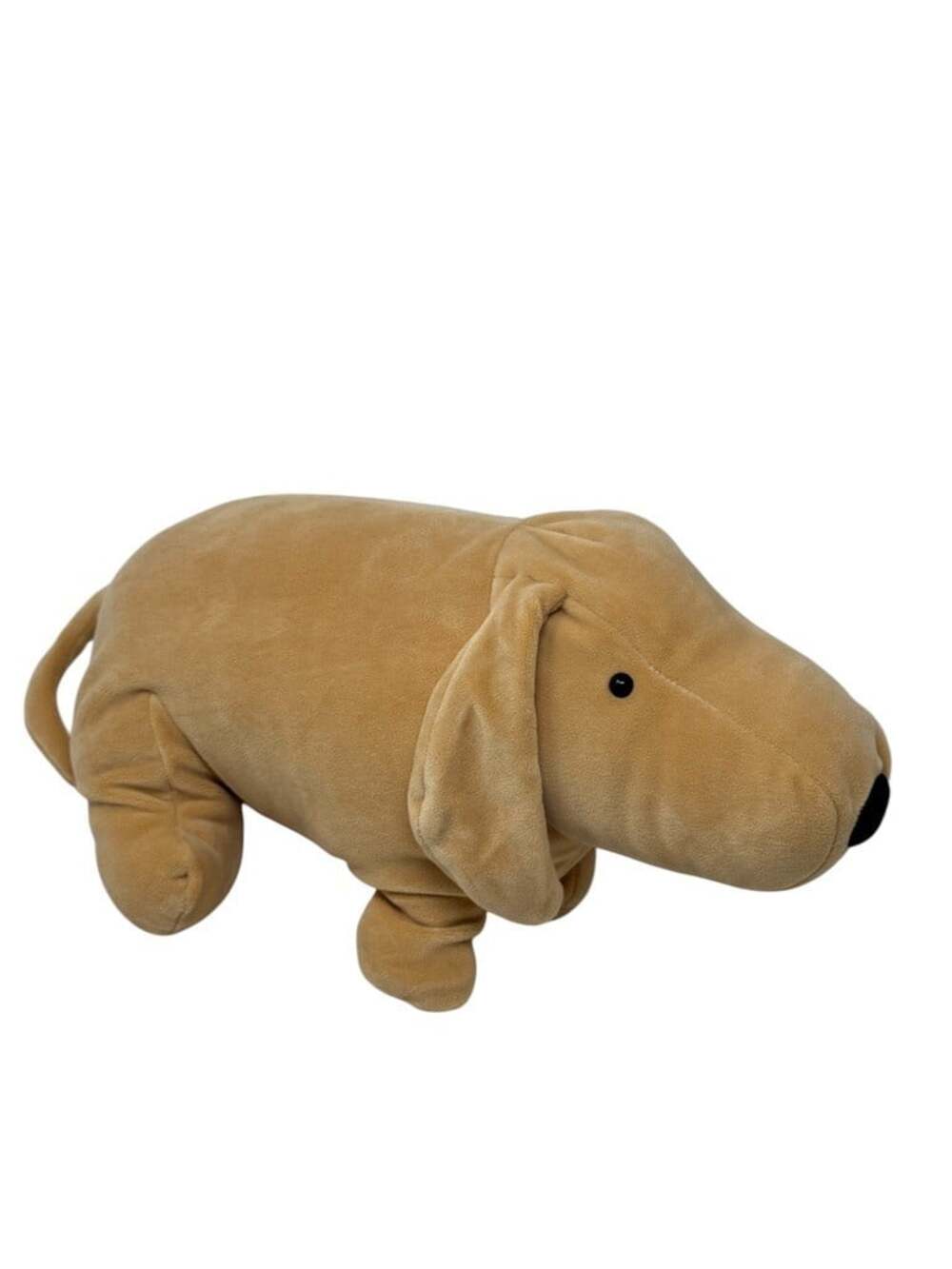Jellycat Mellow Mallow Dog Large 15" Plush Tan Brown Stuffed Animal Soft rare